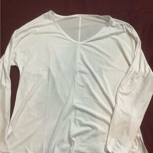White Long Sleeve Top